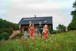family solar panels