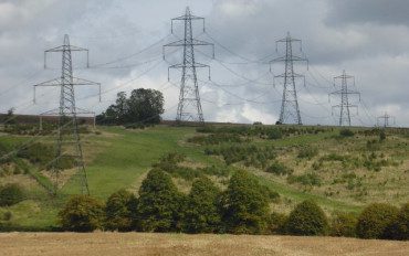 Electricity pylons
