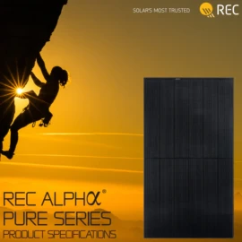 REC Alpha Pure 410W: Stunning All-Black Design Unleashed